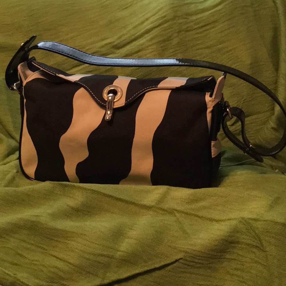 KATE SPADE Handbag w/patent leather strap